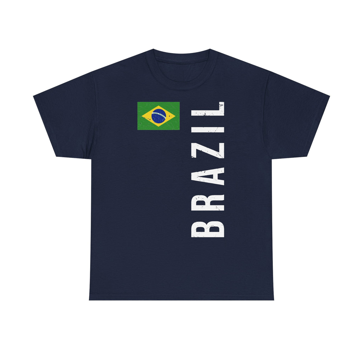 Brazil Brasilien Wappen Flagge Sport Fan Fußball Geschenkidee - Unisex T-Shirt