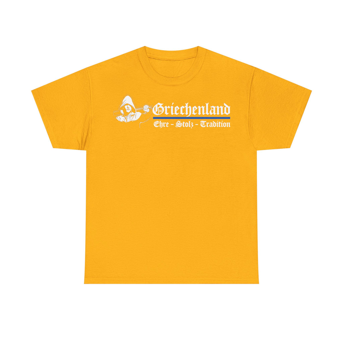Grecia Grecia Bandera Escudo Patria Fútbol Deporte Aficionado Idea de regalo - Camiseta unisex