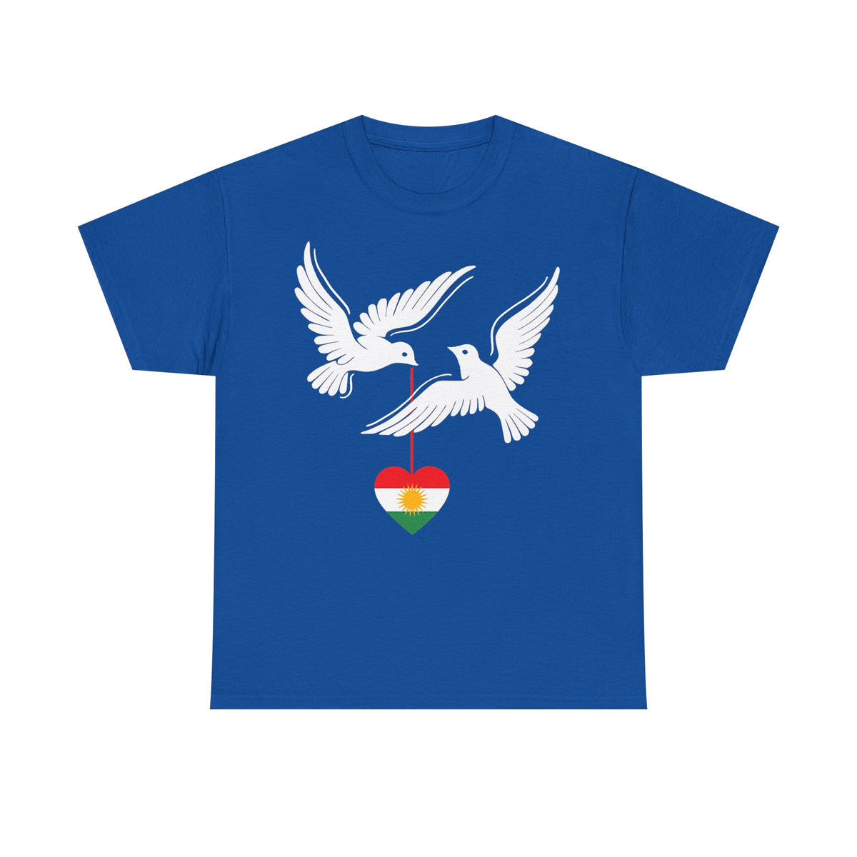 Kurdistán Azadi Escudo Bandera Patria Newroz Regalo - Camiseta unisex