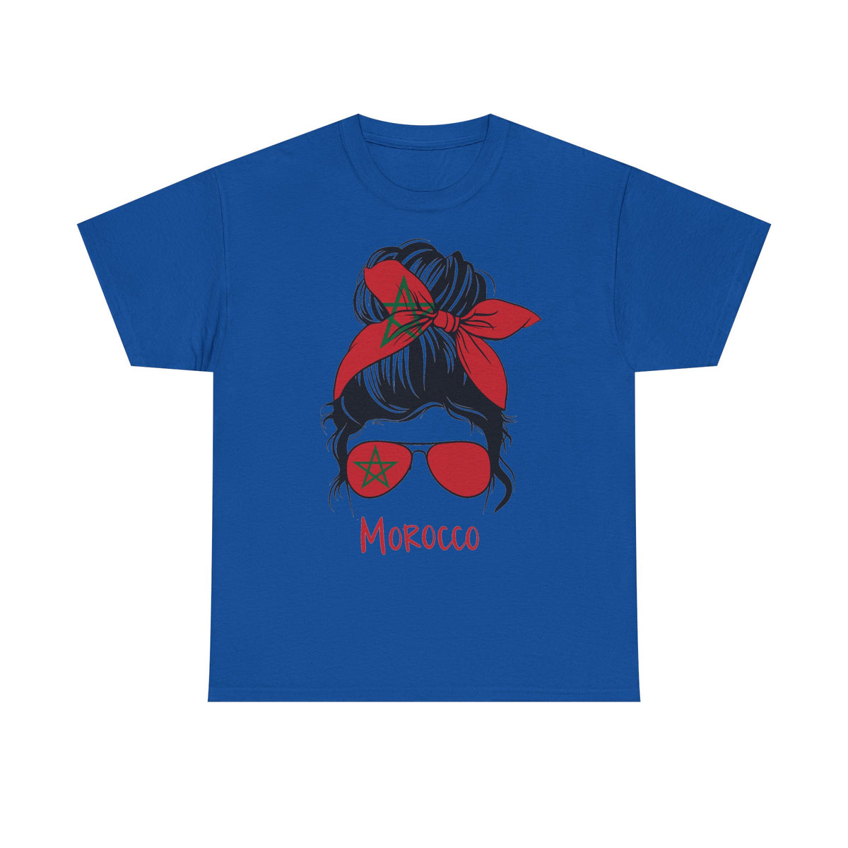 Marruecos Escudo Morocco Bandera Orgullo Fútbol Fan Deporte FIdea de regalo - Camiseta unisex