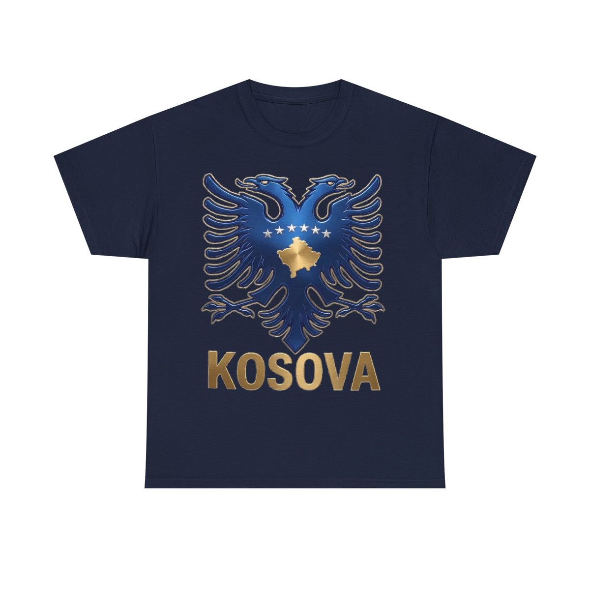 Kosovo Kosava Águila bicéfala Patria Bandera - Camiseta unisex