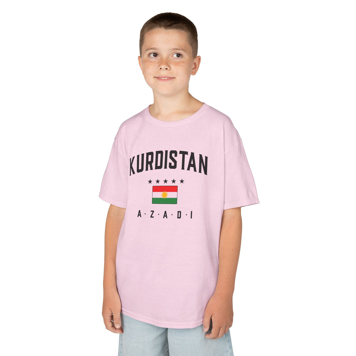 Kurdistan Azadi Newroz Geschenkidee - Unisex Kinder & Jugendliche T-Shirt