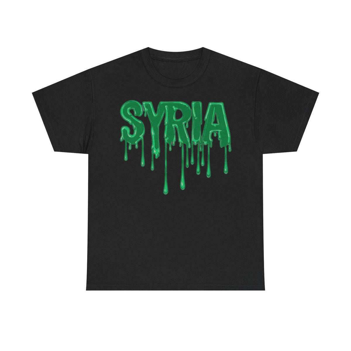 Syria Syrien Wappen Flagge Heimat Sport Fan Geschenkidee - Unisex T-Shirt