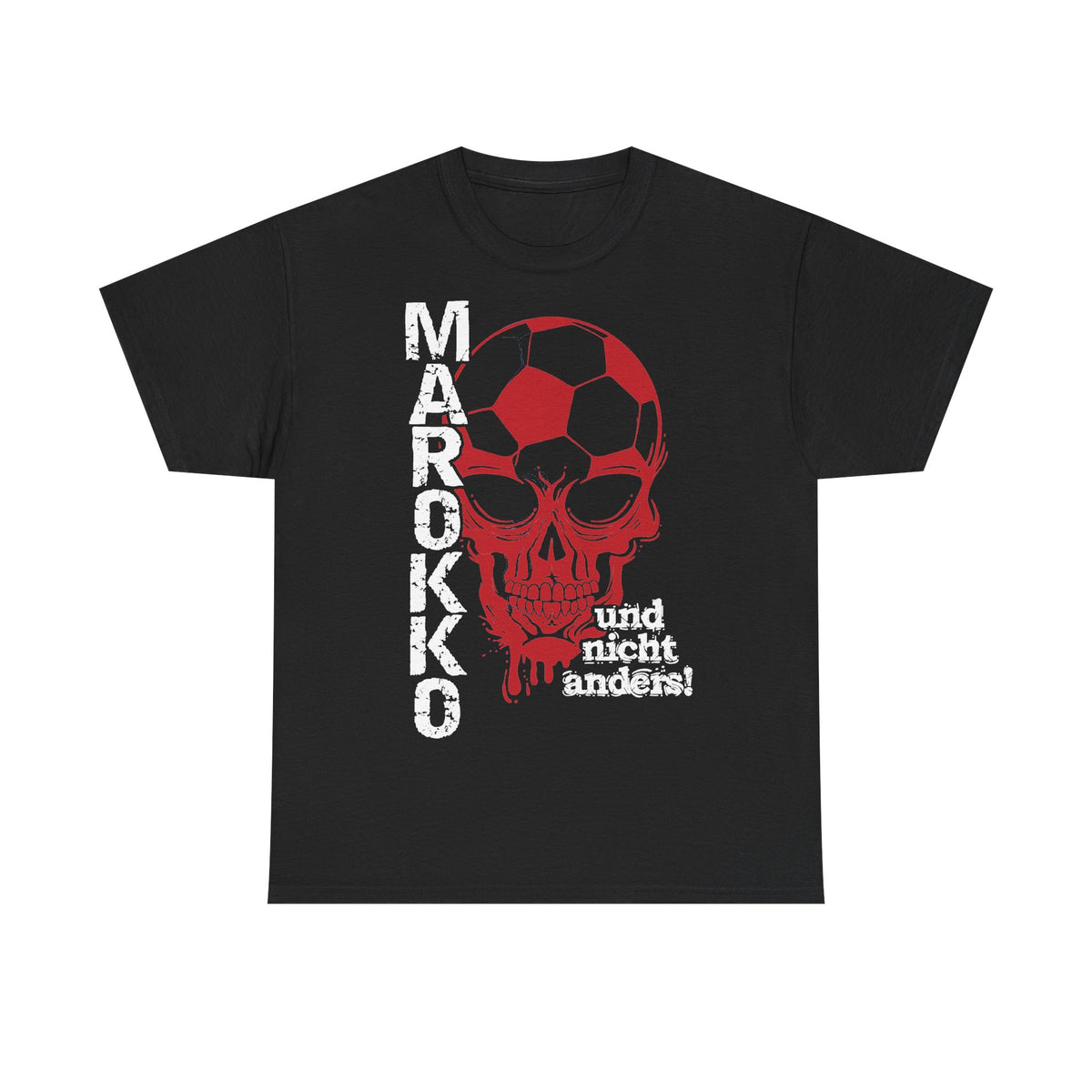 Marruecos Escudo Morocco Bandera Orgullo Fútbol Fan Deporte FIdea de regalo - Camiseta unisex