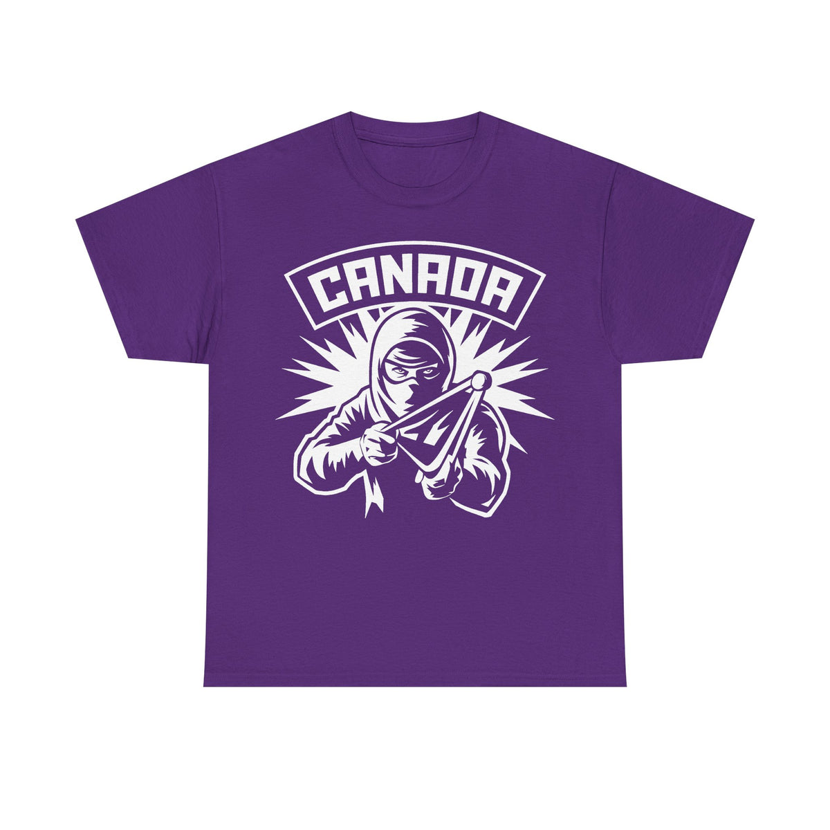 Canada Kanada Hooligan Wappen Flagge Fan Sport Fußball Geschenkidee - Unisey T-Shirt