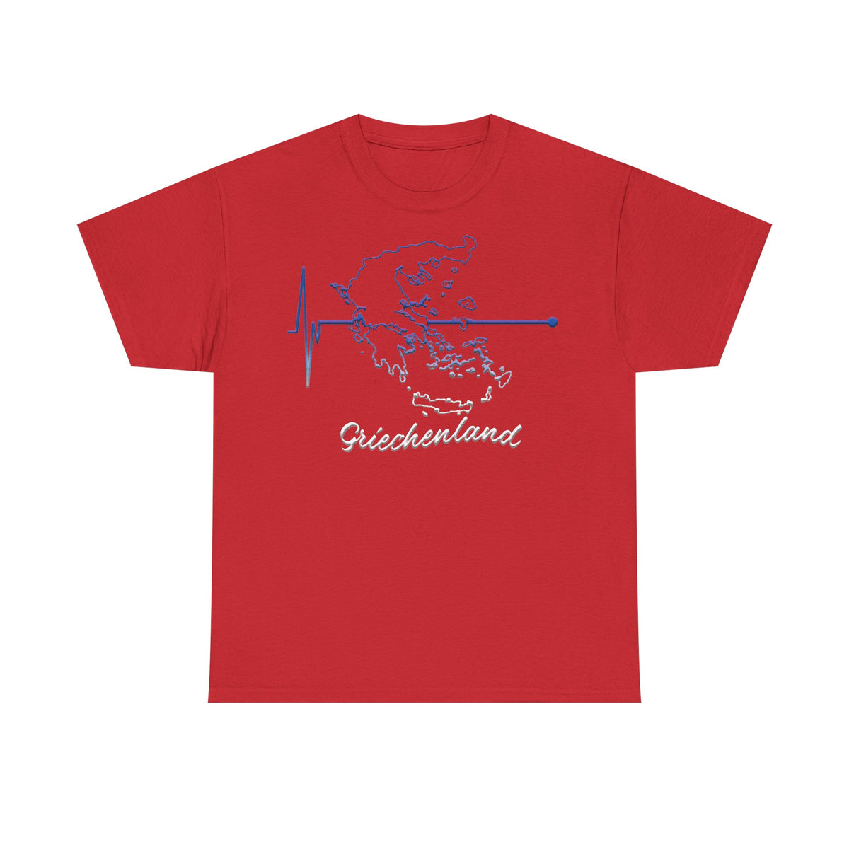 Grecia Grecia Bandera Escudo Patria Fútbol Deporte Aficionado Idea de regalo - Camiseta unisex