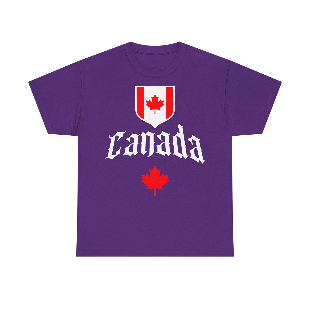 Canada Kanada Wappen Flagge Fan Sport Fußball Geschenkidee - Unisey T-Shirt