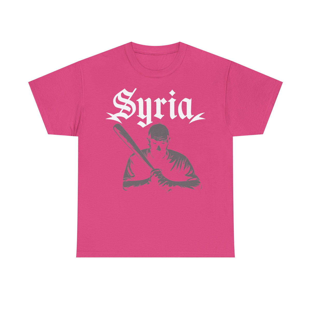 Syria Syrien Hooligan Wappen Flagge Heimat Sport Fußball Fan Geschenkidee - Unisex T-Shirt