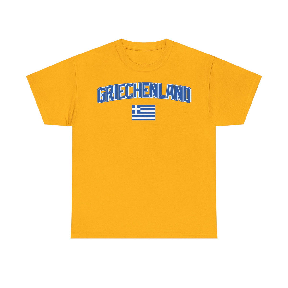 Grecia Grecia Bandera Escudo Patria Fútbol Deporte Aficionado Idea de regalo - Camiseta unisex