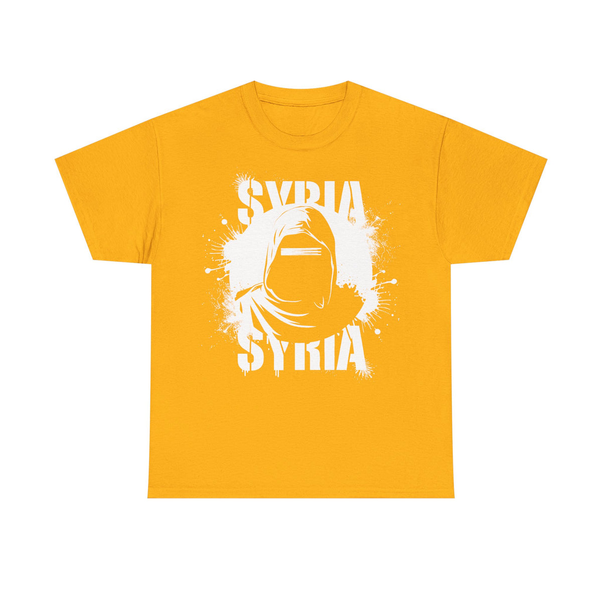 Syria Syrien Hooligan Wappen Flagge Heimat Sport Fußball Fan Geschenkidee - Unisex T-Shirt