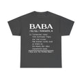 Baba Stolz Text Liebe Vater Türkiye Geschenkidee - Unisex T-Shirt
