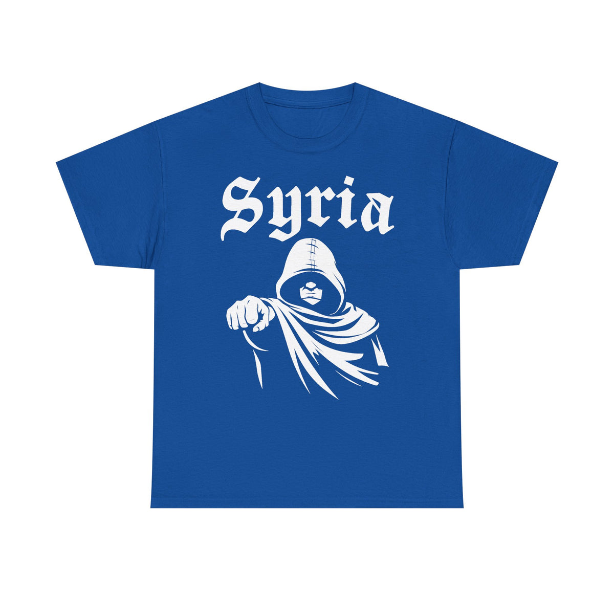 Syria Syrien Hooligan Wappen Flagge Heimat Sport Fußball Fan Geschenkidee - Unisex T-Shirt