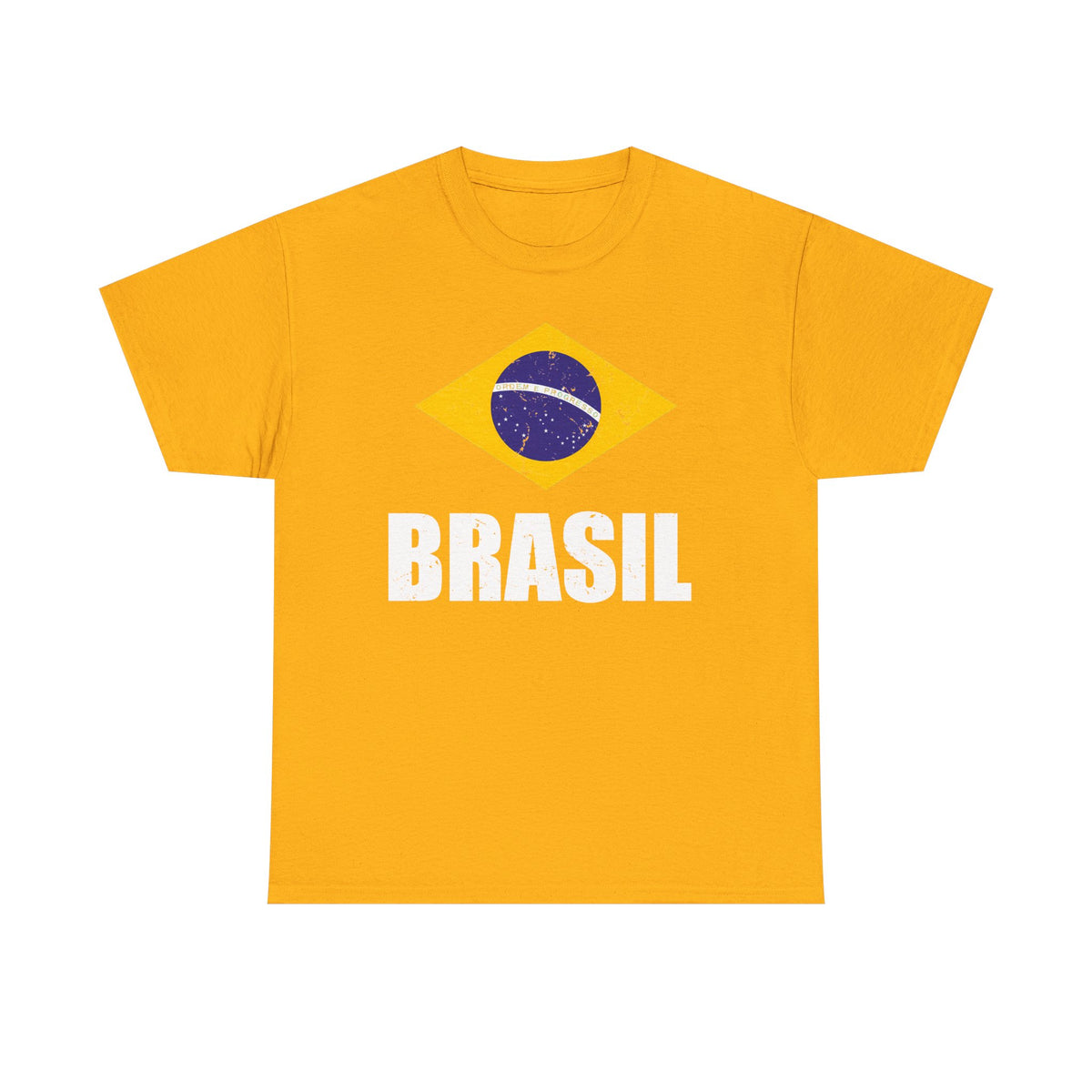 Brazil Brasilien Wappen Flagge Sport Fan Fußball Geschenkidee - Unisex T-Shirt