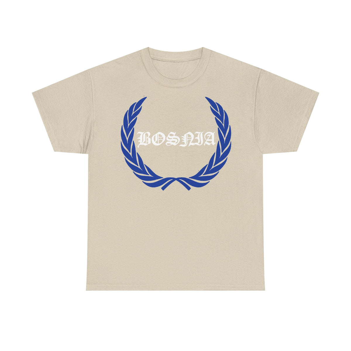 Bosnia escudo bandera orgullo patria aficionado al fútbol idea de regalo - Camiseta unisex