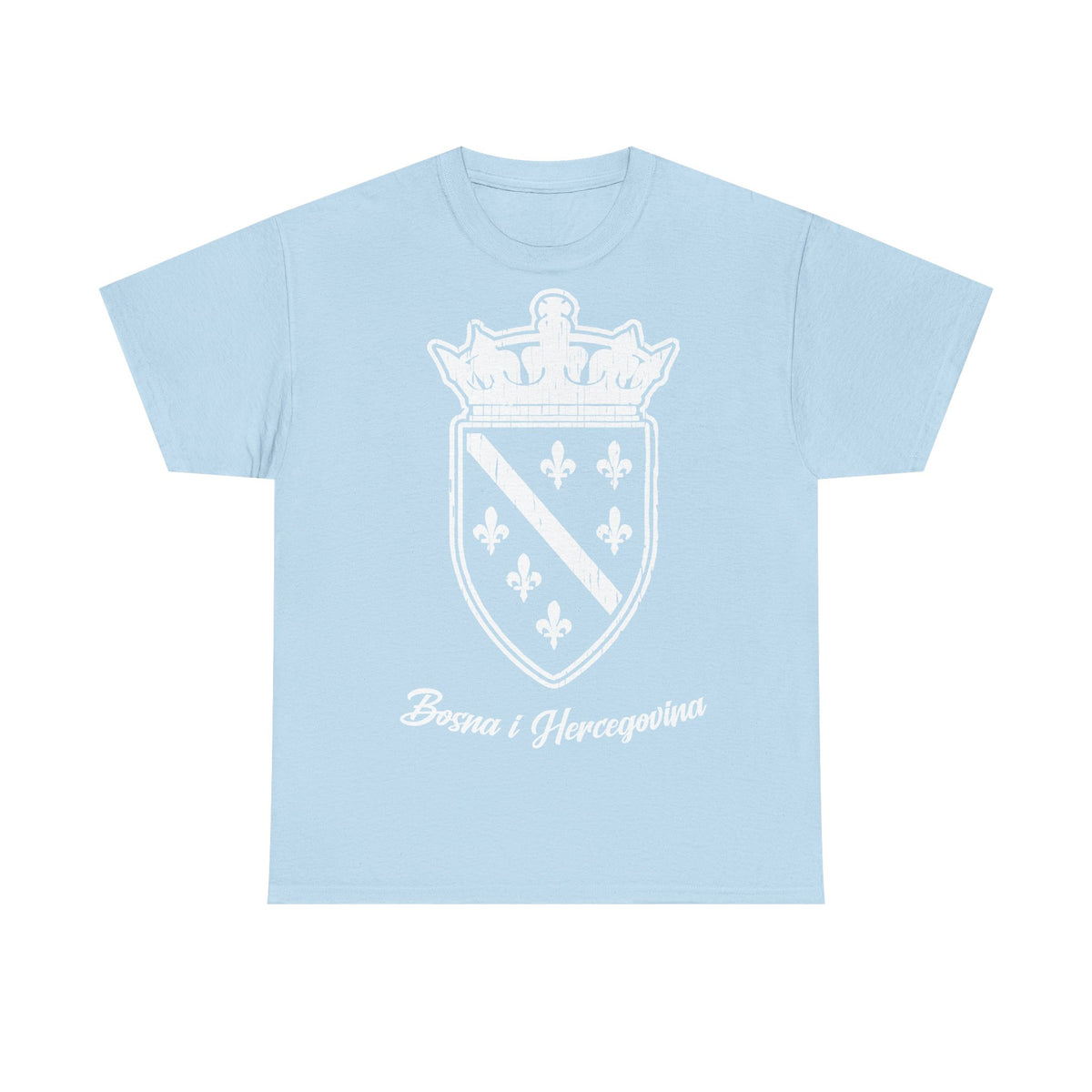 Bosnia y Herzegovina Escudo Bandera Orgullo Idea de regalo - Camiseta unisex