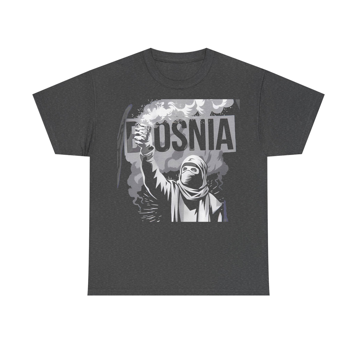 Bosnia Wappen Flagge Stolz Heimat Fußball fan Geschenkidee - Unisex T-Shirt