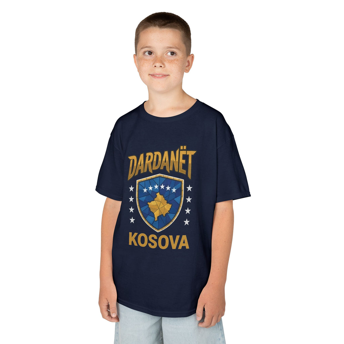 Kosova Dardanät Edel Wappen - Unisex Kinder & Jugendliche T-Shirt