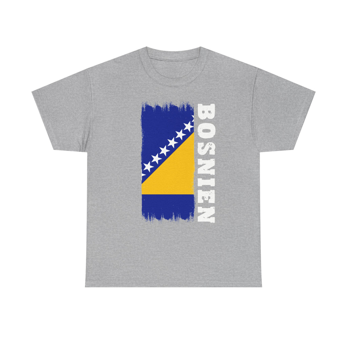 Bosnia Wappen Flagge Stolz Heimat Fußball fan Geschenkidee - Unisex T-Shirt