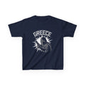 Greece Griechenland Hooligan Flagge Wappen Heimat Fußball Sport Fan Geschenkidee - Für Kinder & Jugendliche Unisex T-Shirt