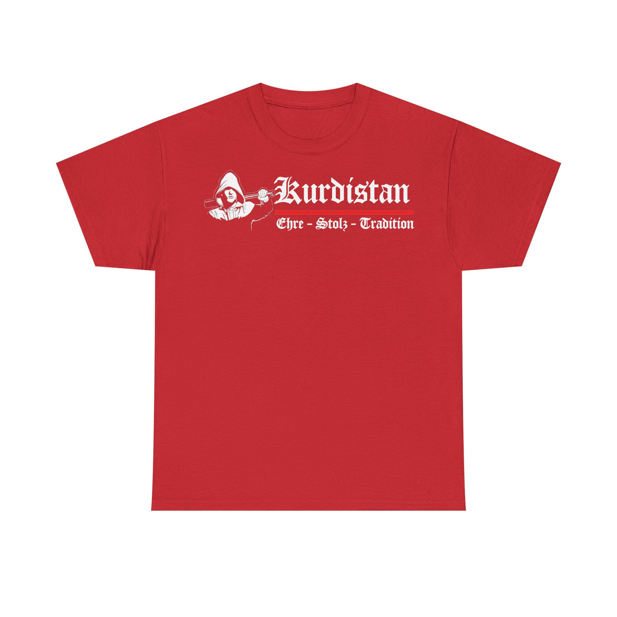 Kurdistán Azadi Escudo Bandera Patria Newroz Regalo - Camiseta unisex