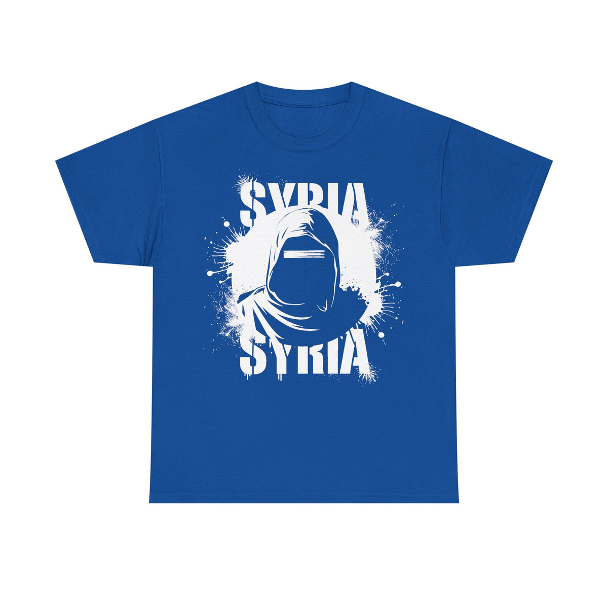 Syria Syrien Hooligan Wappen Flagge Heimat Sport Fußball Fan Geschenkidee - Unisex T-Shirt