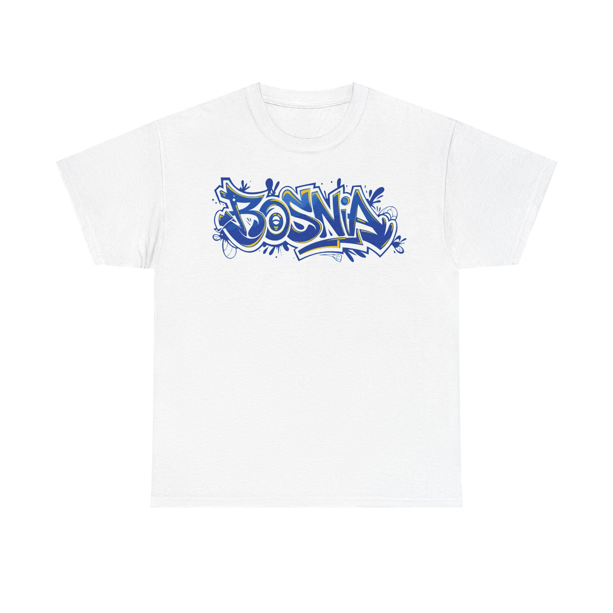 Bosnia escudo bandera orgullo patria aficionado al fútbol idea de regalo - Camiseta unisex