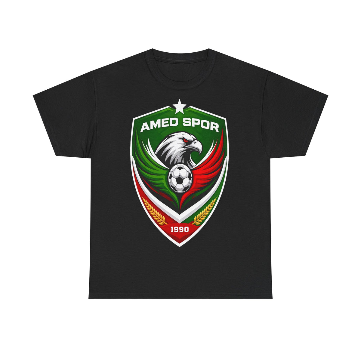 Amedspor SK 1990 escudo elegante fan deporte fútbol - Camiseta unisex