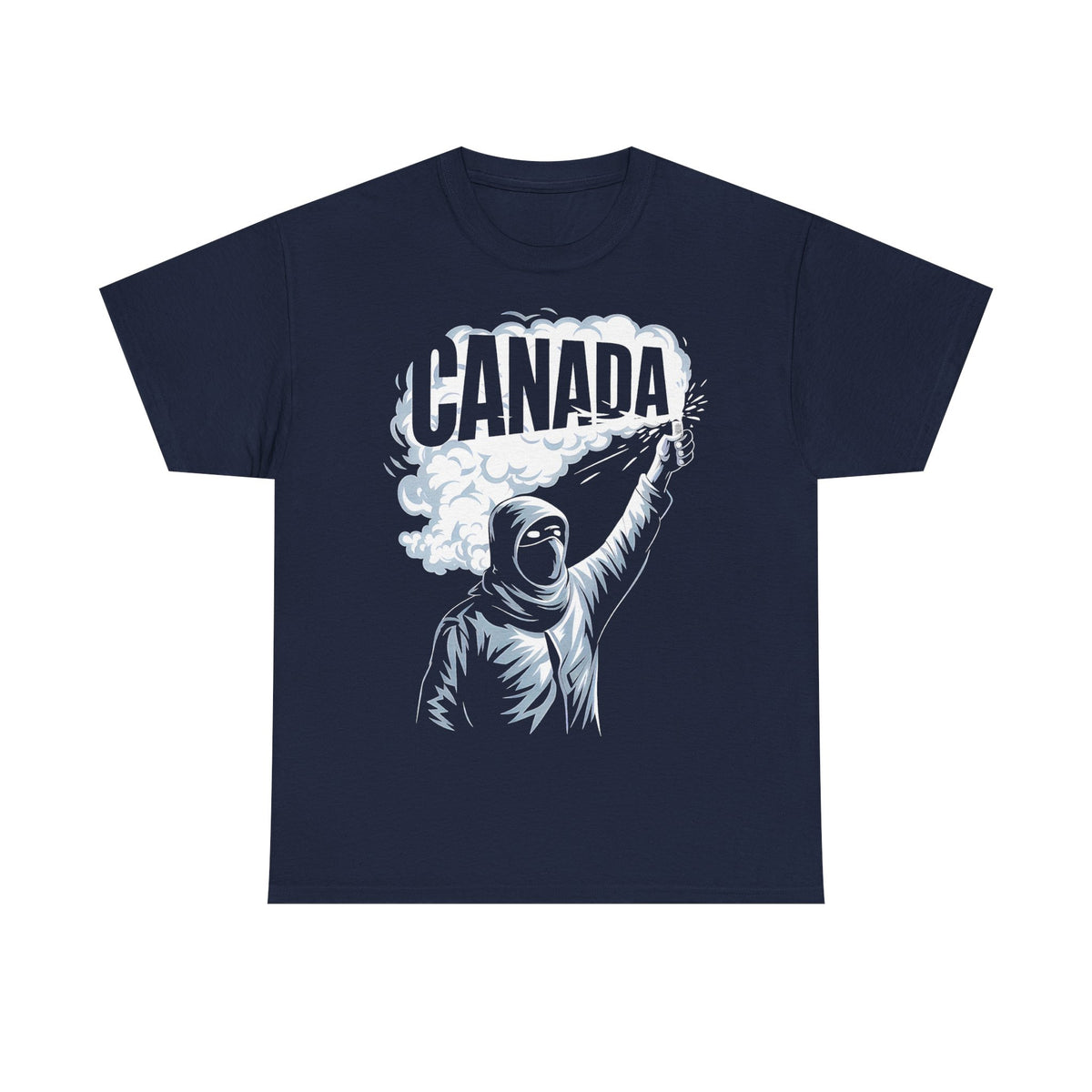 Canada Kanada Hooligan Wappen Flagge Fan Sport Fußball Geschenkidee - Unisey T-Shirt