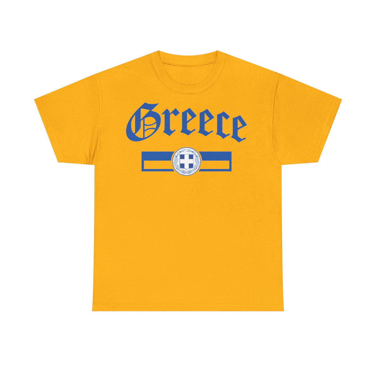Grecia Grecia Bandera Escudo Patria Fútbol Deporte Aficionado Idea de regalo - Camiseta unisex