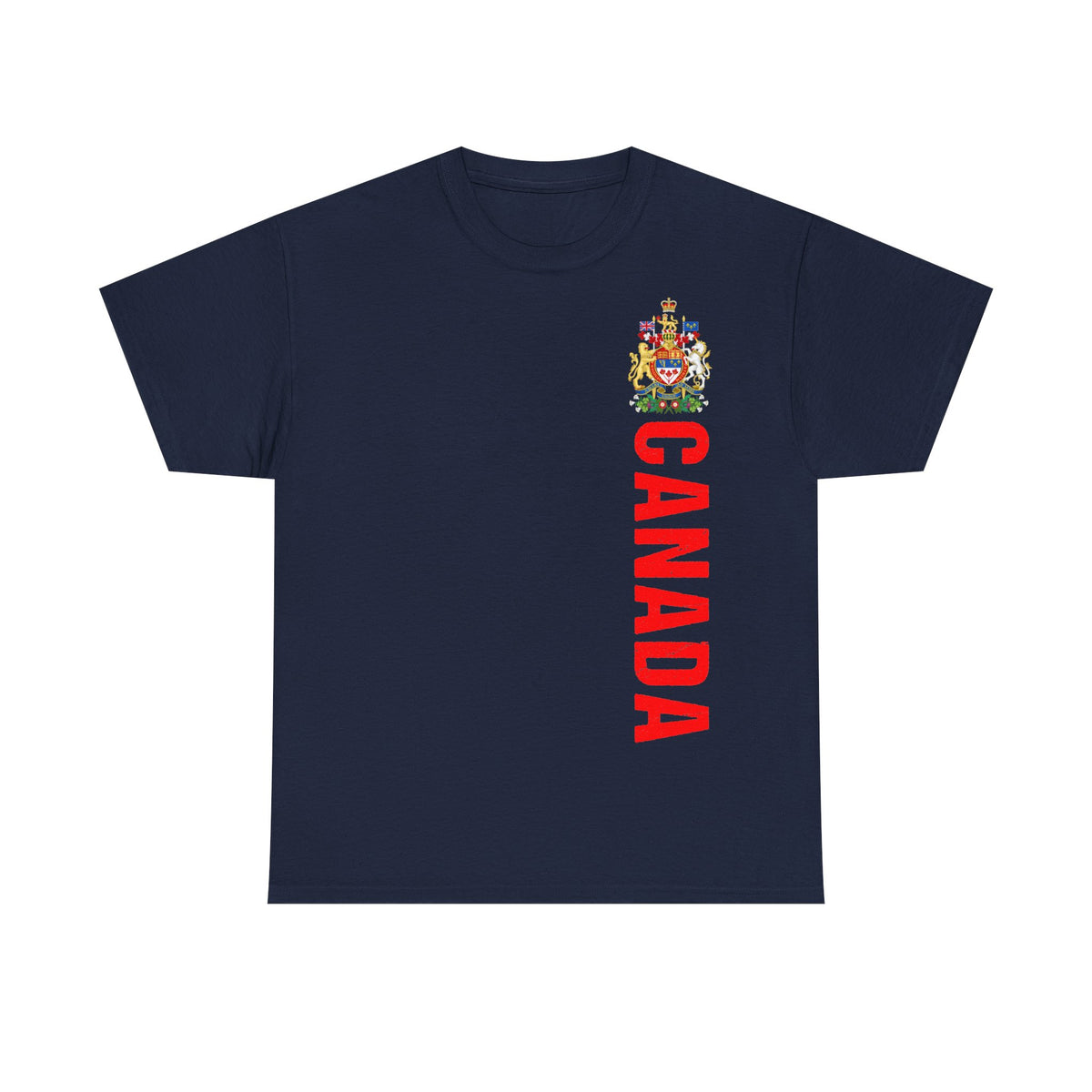 Canada Kanada Wappen Flagge Fan Sport Fußball Geschenkidee - Unisey T-Shirt