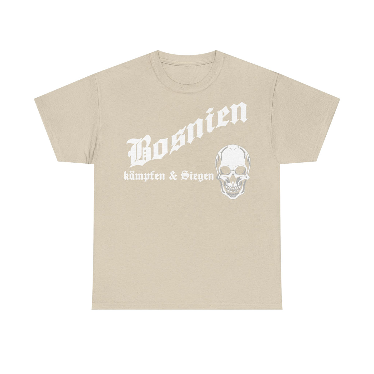 Bosnia Wappen Flagge Stolz Heimat Fußball fan Geschenkidee - Unisex T-Shirt
