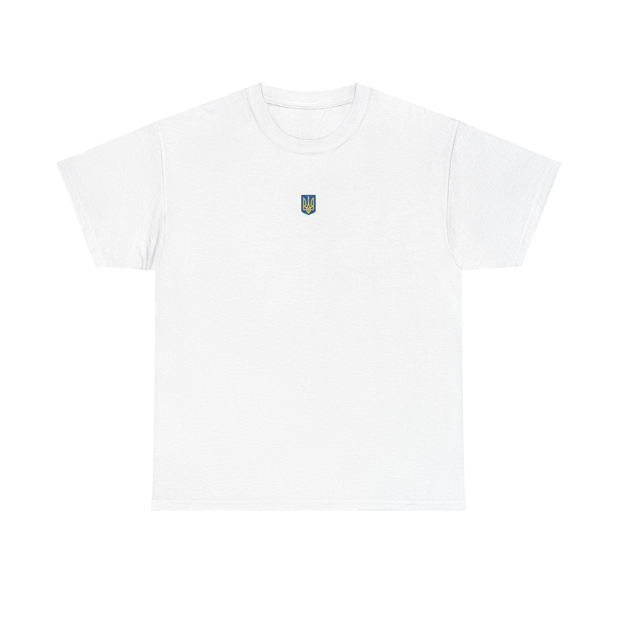 Bandera de Ucrania escudo idea de regalo afición al deporte moda vintage - Camiseta unisex