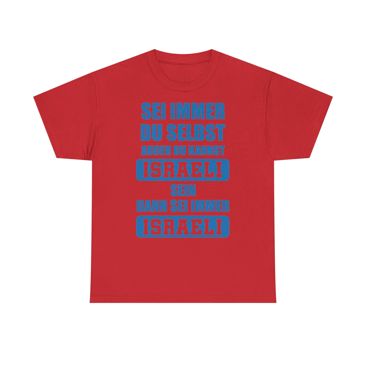 Israel Wappen Flagge Fan Geschenkidee Fashion - Unisex T-Shirt