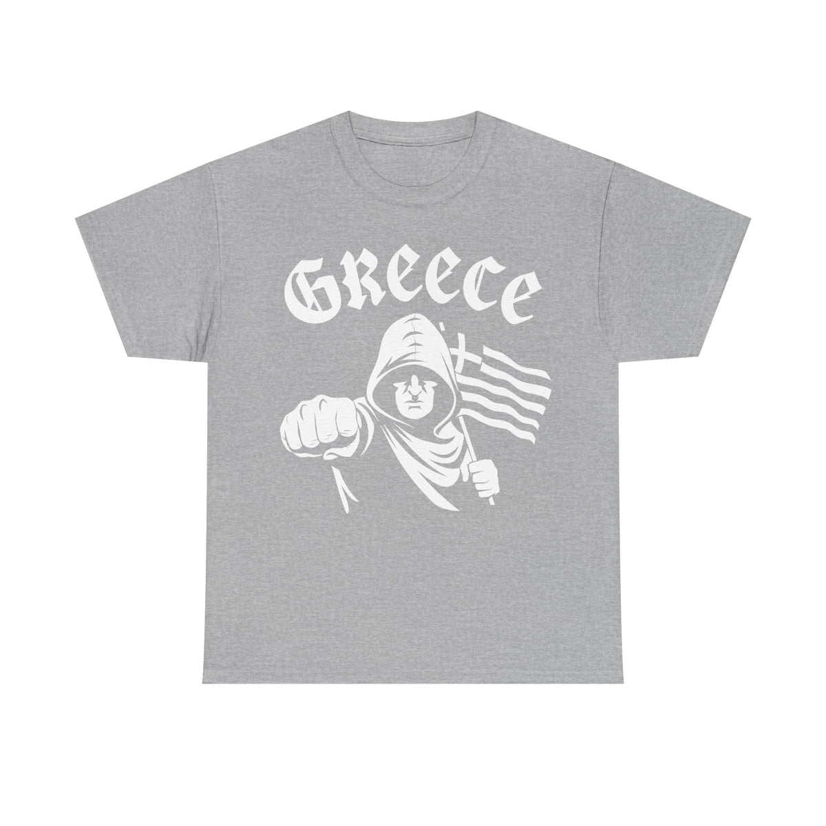 Grecia Grecia hooligan bandera escudo patria fútbol deporte aficionado idea de regalo - camiseta unisex