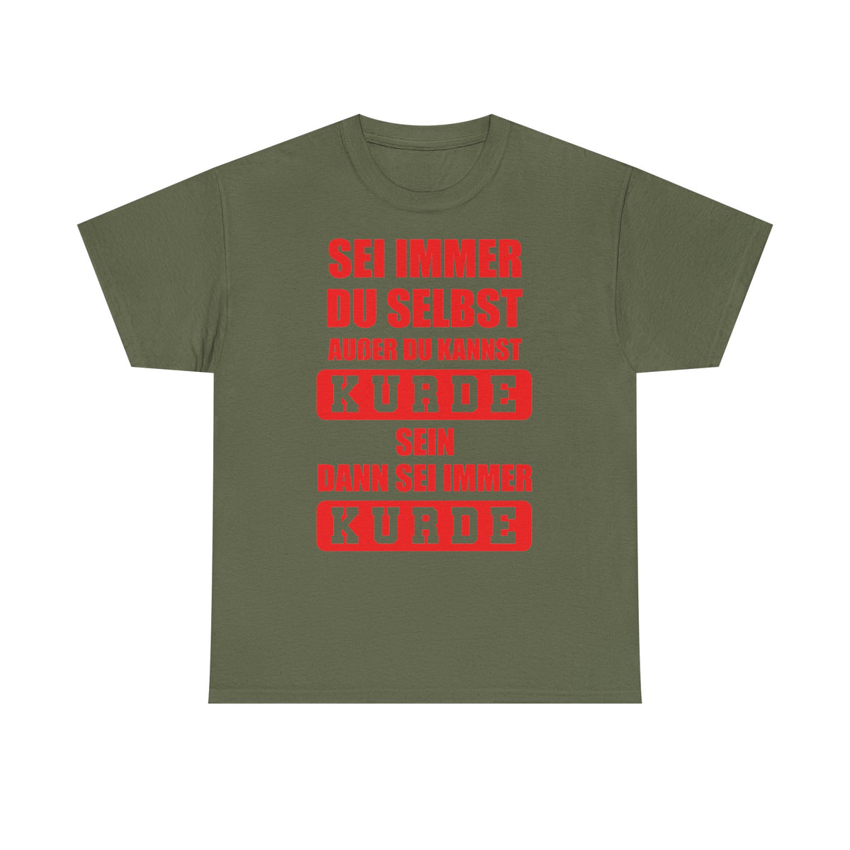 Kurdistán Azadi Escudo Bandera Patria Newroz Regalo - Camiseta unisex