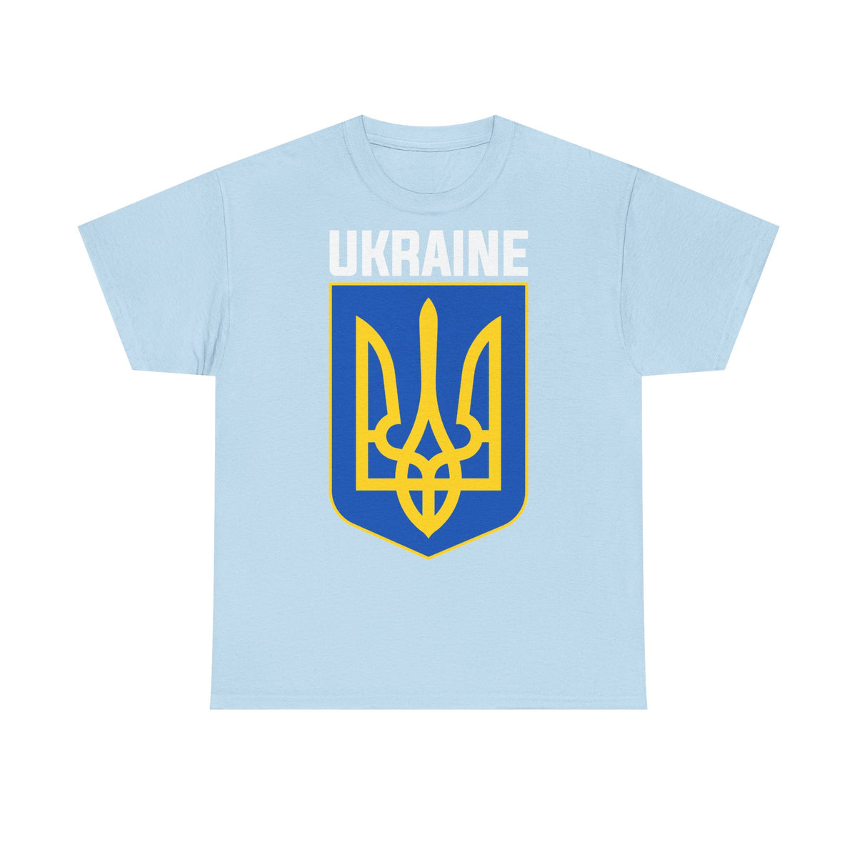 Bandiera e stemma dell'Ucraina Idea regalo Sport Tifoso Moda Vintage - T-shirt unisex