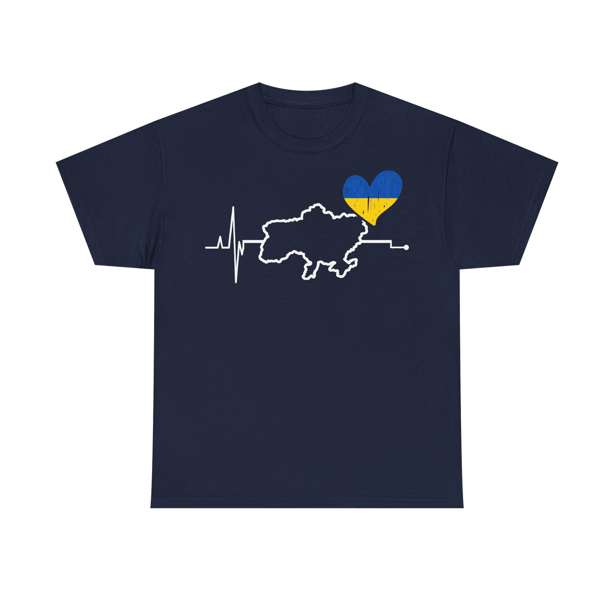 Ukraine Flagge Wappen Geschenkidee Sport Fan Fashion Vintage - Unisex T-Shirt