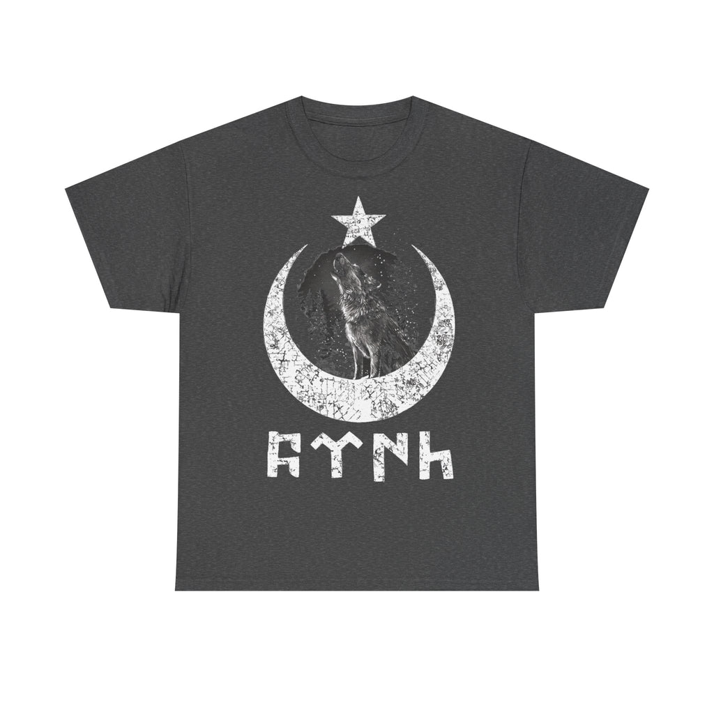 Göktürk Legend Türkiye Stolz Bozkurt Wolf Mitternacht Geschenkidee - Unisex T-Shirt