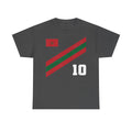 Marokko Wappen Morocco Flagge Stolz Fußball Fan Sport FGeschenkidee - Unisex T-Shirt