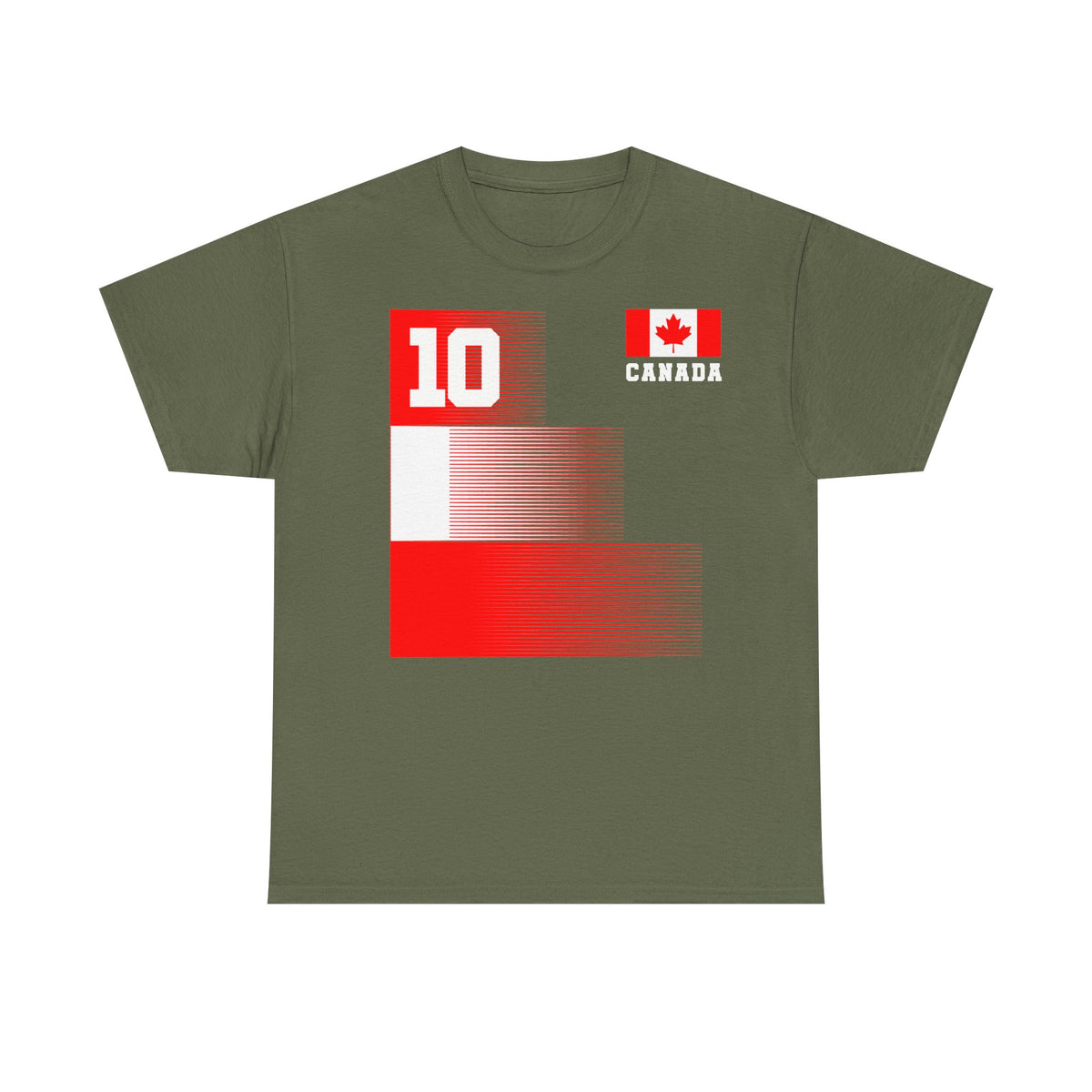 Canada Kanada Wappen Flagge Fan Sport Fußball Geschenkidee - Unisey T-Shirt