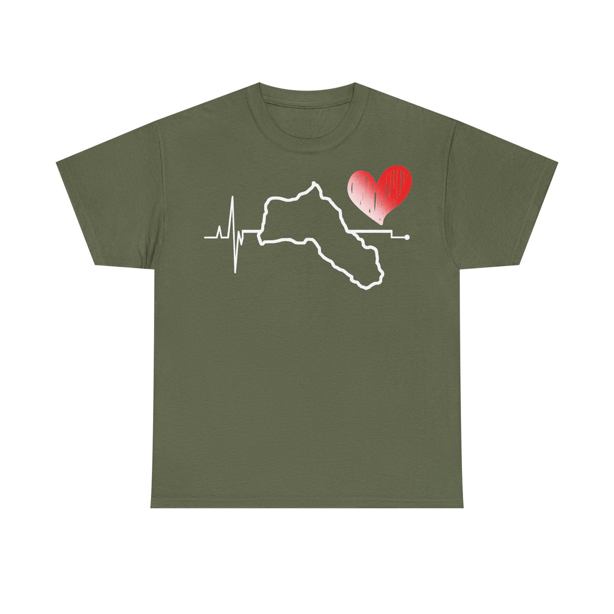 Kurdistán Azadi Escudo Bandera Patria Newroz Regalo - Camiseta unisex