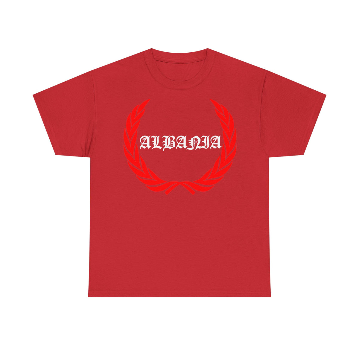 Albania Wappen Shqiptar Flagge Adler Fußball Fan Sport Unisex T Shirt