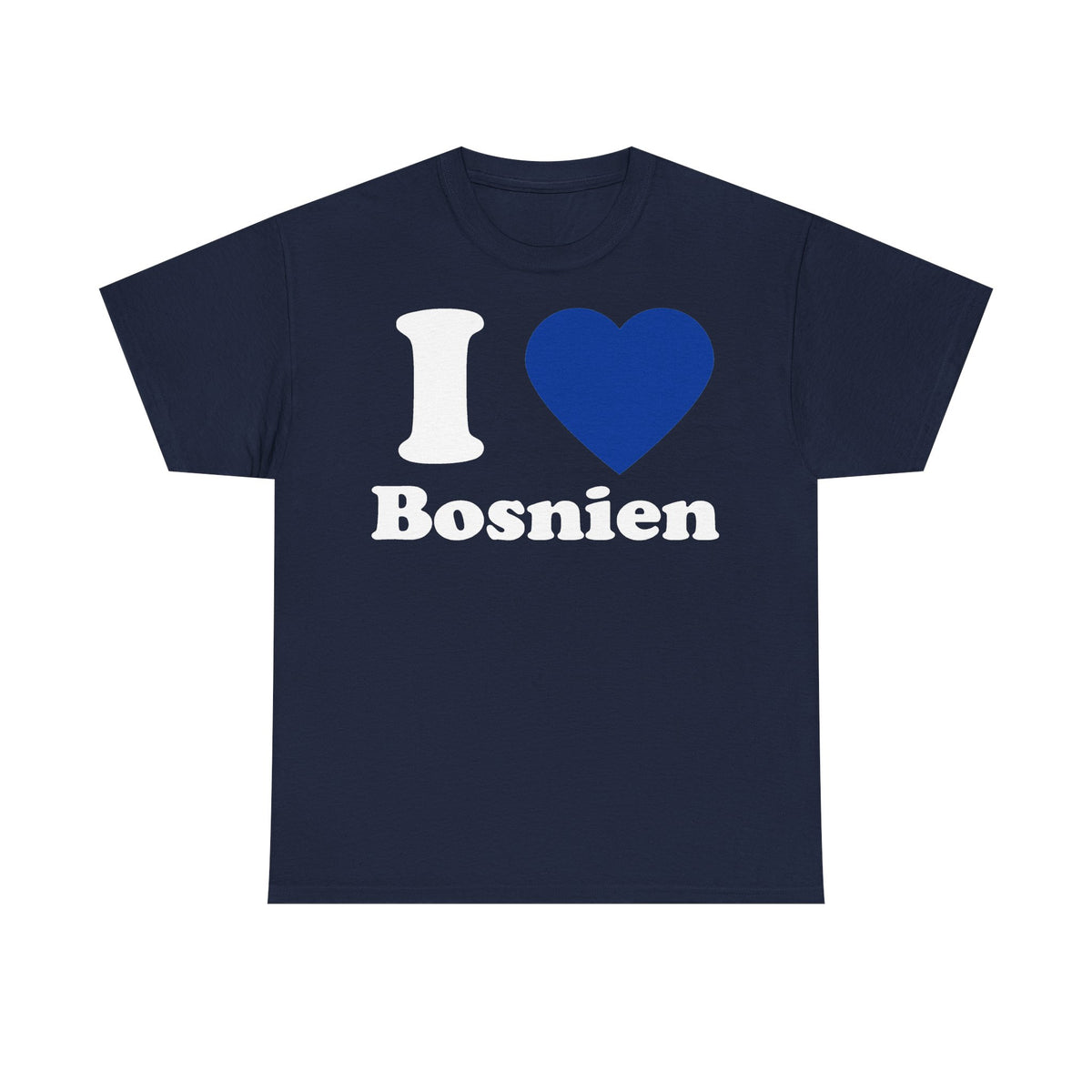 Bosnia Wappen Flagge Stolz Heimat Fußball fan Geschenkidee - Unisex T-Shirt