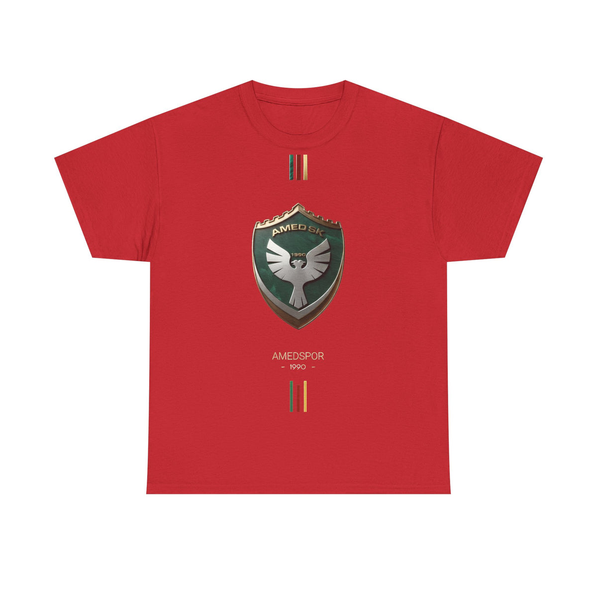 T-shirt unisexe pour fan de football kurde avec écusson Amedspor SK 1990