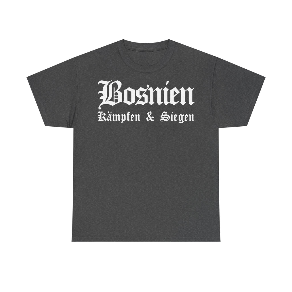 Bosnia Wappen Flagge Stolz Heimat Fußball fan Geschenkidee - Unisex T-Shirt