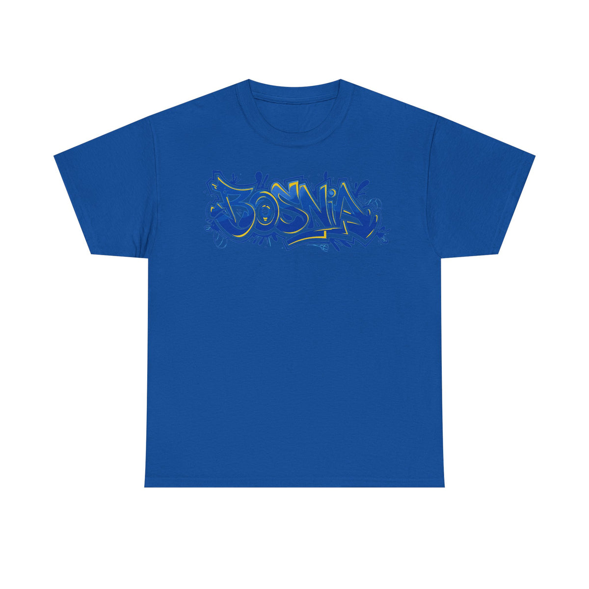 Bosnia escudo bandera orgullo patria aficionado al fútbol idea de regalo - Camiseta unisex