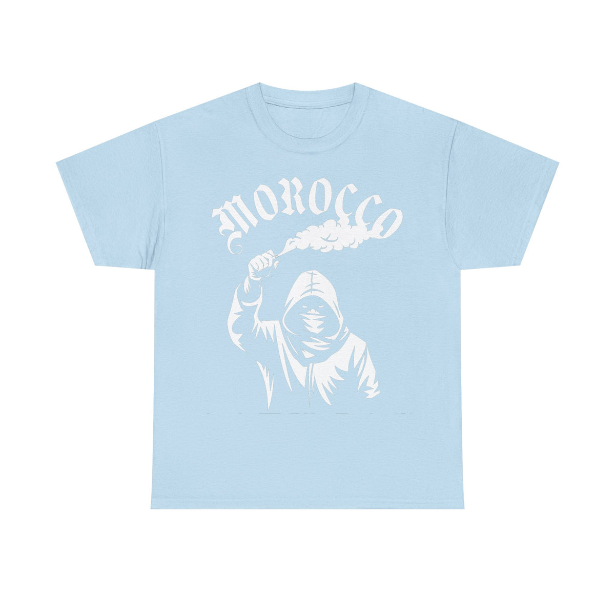 Escudo de hooligan de Marruecos Bandera de Marruecos Fútbol Aficionado Deporte Idea de regalo - Camiseta unisex