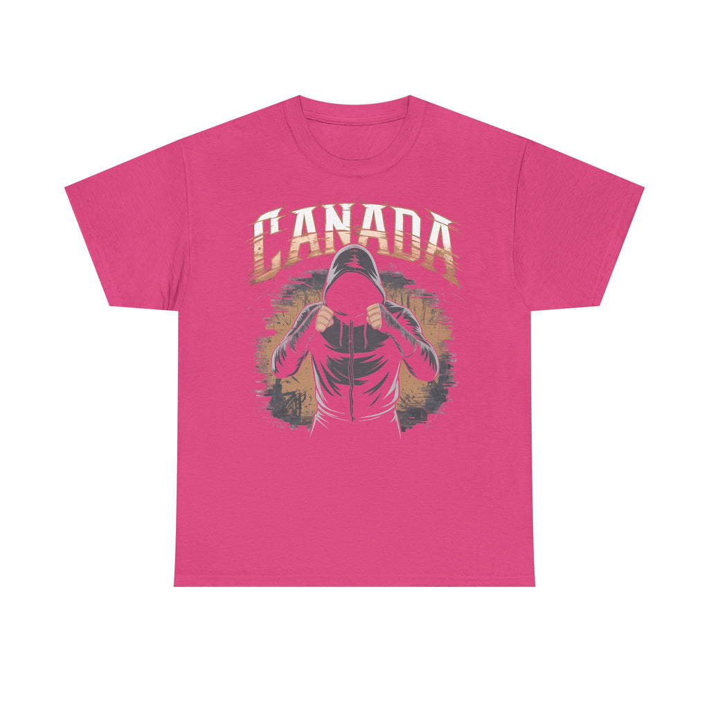Canada Kanada Hooligan Wappen Flagge Fan Sport Fußball Geschenkidee - Unisey T-Shirt