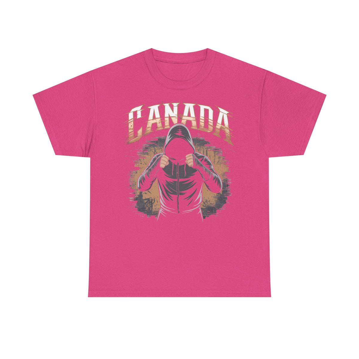 Canada Kanada Hooligan Wappen Flagge Fan Sport Fußball Geschenkidee - Unisey T-Shirt
