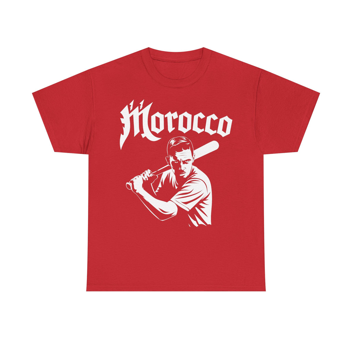 Escudo de hooligan de Marruecos Bandera de Marruecos Fútbol Aficionado Deporte Idea de regalo - Camiseta unisex